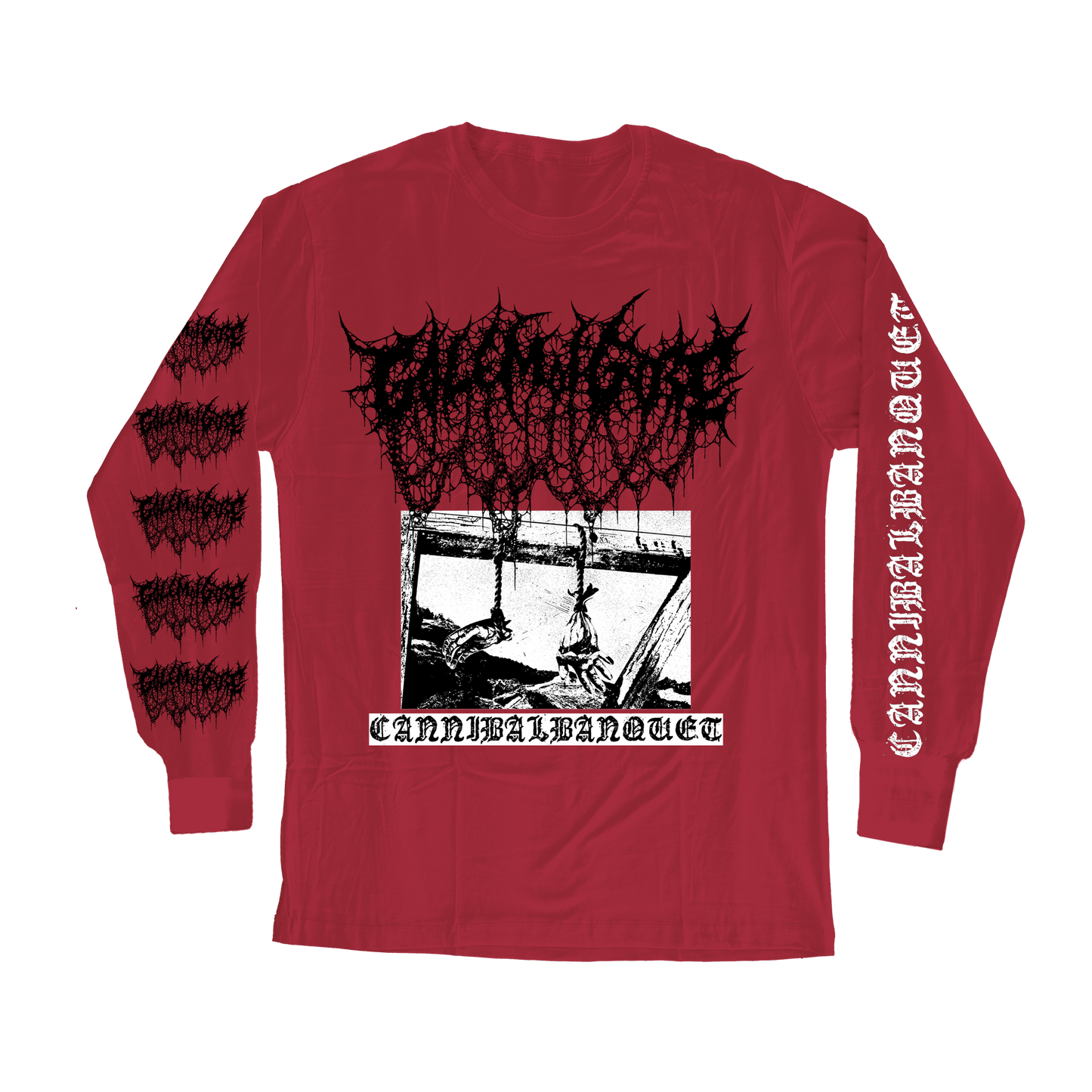 GOLEM OF GORE "CANNIBALBANQUET" LONGSLEEVE |PRE-ORDER|