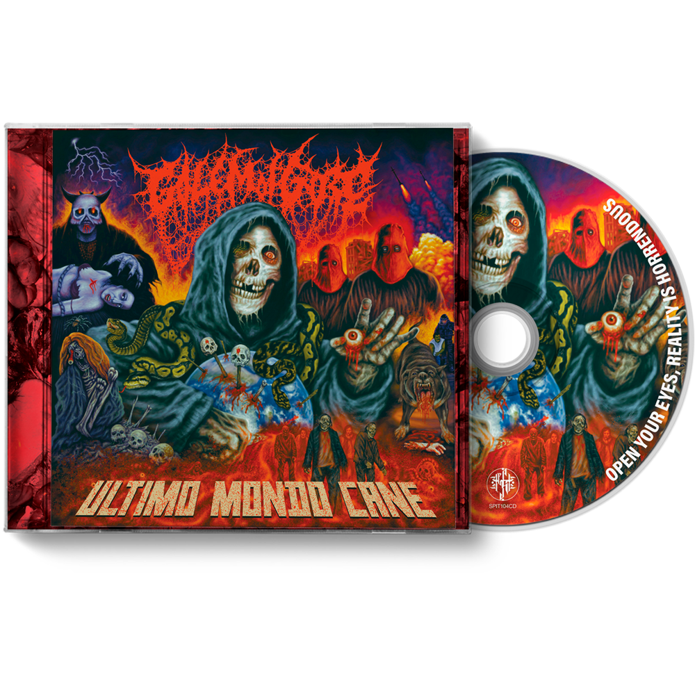 GOLEM OF GORE "CANNIBALBANQUET" LONGSLEEVE + CD "ULTIMO MONDO CANE" BUNDLE |PRE-ORDER|