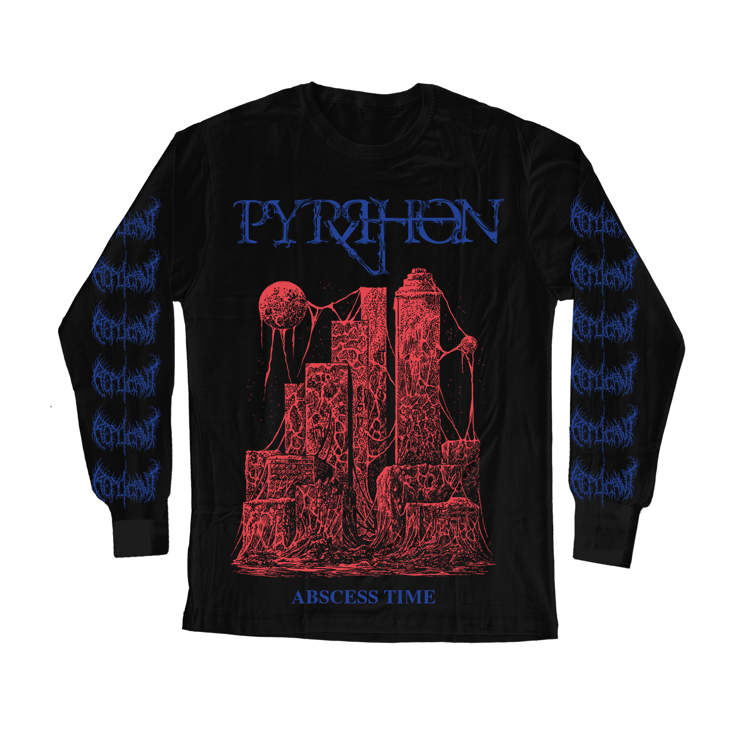 PYRRHON/REPLICANT "ABSCESS TIME" LONGSLEEVE