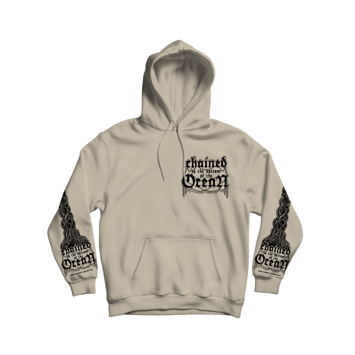 CHAINED TO THE BOTTOM OF THE OCEAN "GOD'S GIFT" HOODIE |PRE-ORDER|