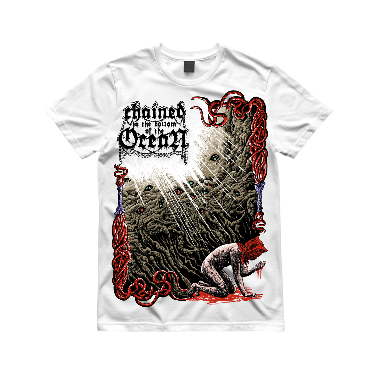 CHAINED TO THE BOTTOM OF THE OCEAN "GOD'S GIFT" T-SHIRT |PRE-ORDER|