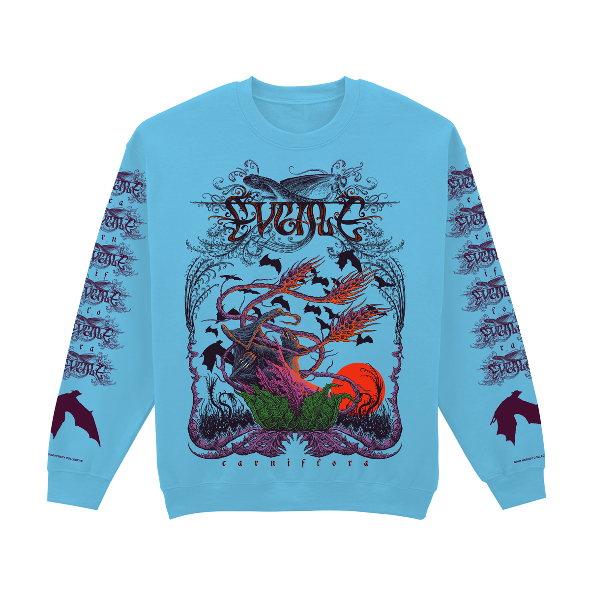 EVEALE "CARNIFLORA" CREWNECK | PRE-ORDER