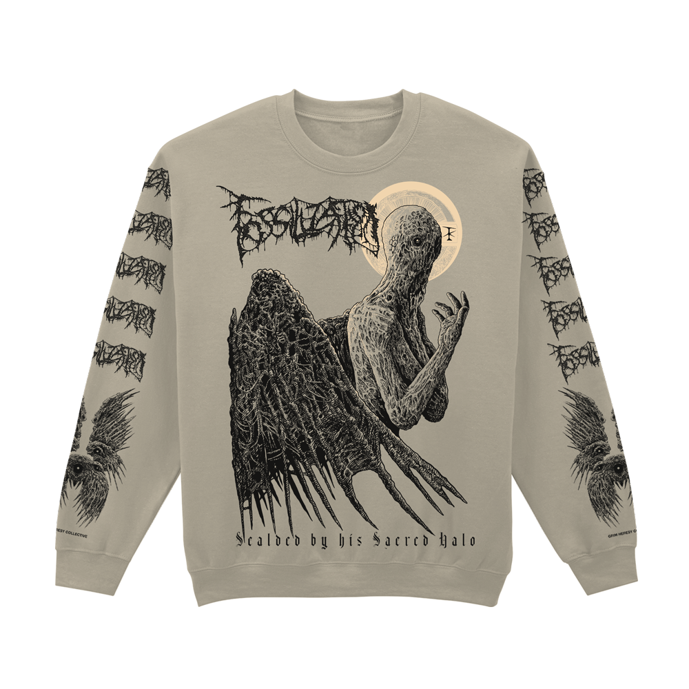 FOSSILIZATION "SCALDED HALO" SWEATSHIRT | PRE-ORDER