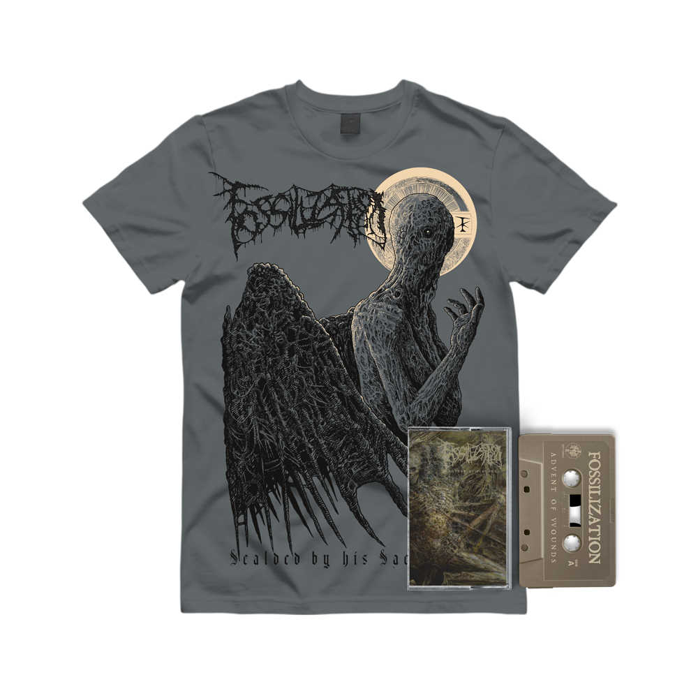 FOSSILIZATION "SCALDED HALO" SHIRT [TAPE BUNDLE] | PRE-ORDER