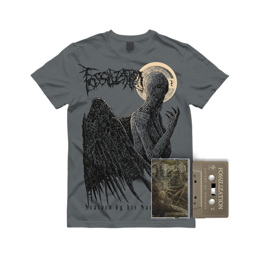 FOSSILIZATION "SCALDED HALO" SHIRT [TAPE BUNDLE] | PRE-ORDER