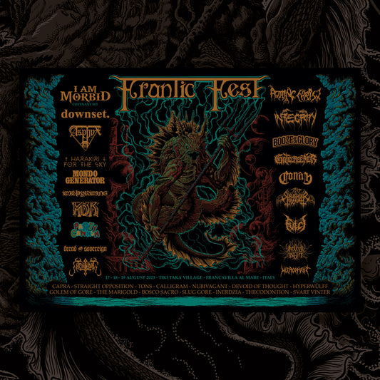 "FRANTIC FEST 2023" POSTER