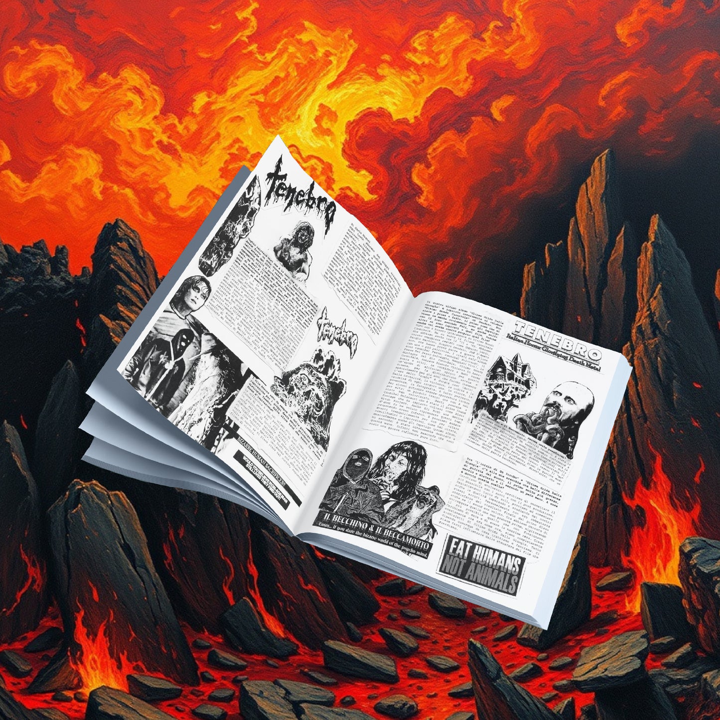 UNHOLY FANZINE N°3 ITALIAN
